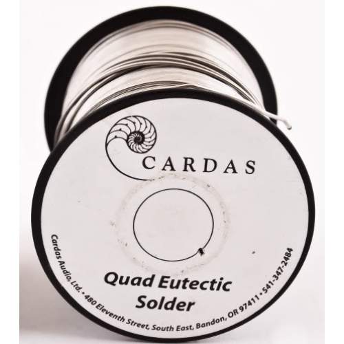 Cardas Quad  Eutectic Solder Wire, roll 0.25lb